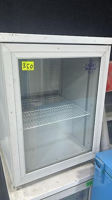 Buzlu markalı vitrin tipli soyuducu - Şüşə ön qapı ilə məhsulların