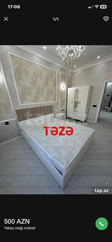 goranda ucuz mebeller: İkinəfərlik çarpayı — 2