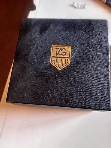 up saat: TAG Heuer saat qutusu - Brend: TAG Heuer (loqolu) - Material: sərt — 1