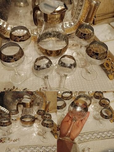 şuşe qapi: Kofe dəsti 25 qədimi çaydan 40 mi qədimi çay desti 45 manata )) - — 10