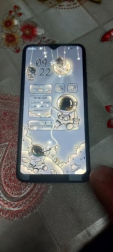 sadə telfon: Redmi 9, 64 GB, rəng - Qara, Barmaq izi — 9