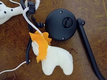 oyuncaq fiqurlar: Uşaq beşiyi üçün musiqili mobil - Qol tipli quraşdırma: plastik — 3