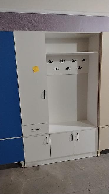 acıq dolab: Yeni, 1 qapı, Rəngli, Digər material, Açılan, Düz dolab — 1