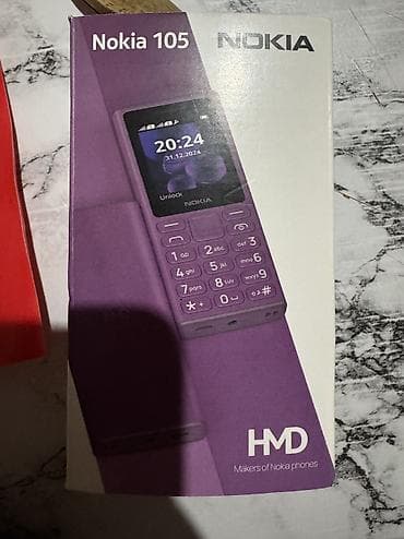 12 volt: Nokia 105 4G, 2 GB, rəng - Qara, Düyməli, İki sim kartlı — 6