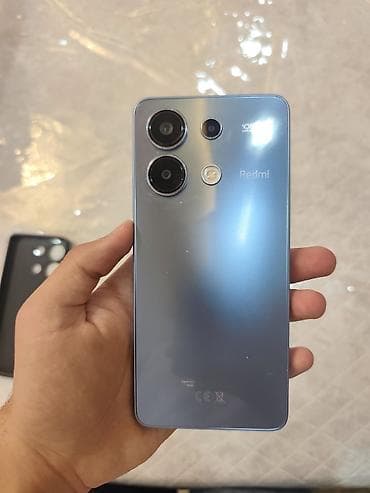 ayfon 7 s: Redmi Note 13, 256 GB, rəng - Mavi, Barmaq izi — 2