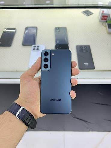 samsung watch 1: Samsung Galaxy S22, 128 GB, rəng - Göy, Simsiz şarj — 1