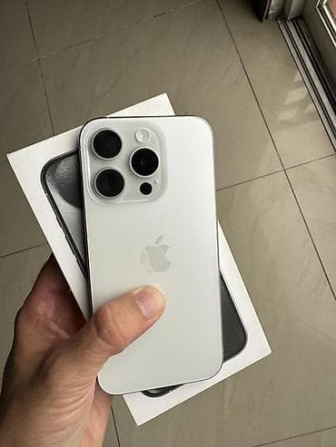 Фото и видеокамеры: IPhone 15 Pro, 128 ГБ, Natural Titanium, Беспроводная зарядка, Face ID — 1