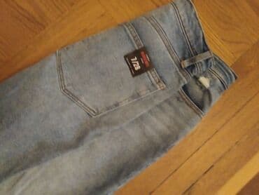 джинсы новый: Новые джинсы с Америки, завышенная посадка, стрейч, размер 38/40 — 3