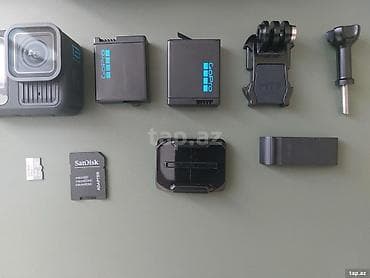 osmo mobile 6: GoPro Hero 13 full komplekt + orijinal case istifade olunmayib, tam — 2