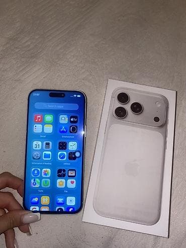 IPhone 17 Pro Max, 1 TB, Gümüşü