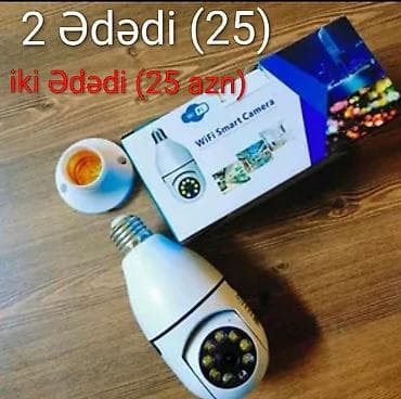 SmartCam Lampa Camera V380 Pro / 360° fırlanma imkanı, hərəkət — 1