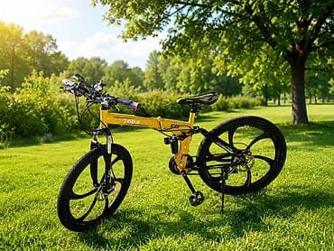 mini velosiped: 26lıq Toba. yaxşı vəziyətdə. arxa amortizator cüzi səs edir — 2
