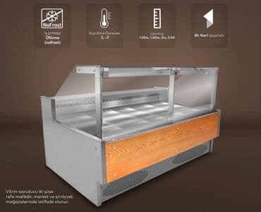 vitrinler: Süd məhsulları üçün, 200 * 125 * 95, Yeni, Pulsuz çatdırılma, Ödənişli çatdırılma, Ünvandan götürmə — 7