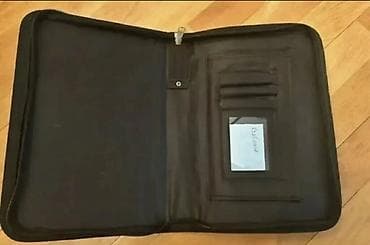 partalar: Diplomat markalı sənəd çantası/portfel - Rəng: qara - Material: parça — 2