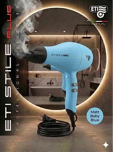 type c adapter: ETI STILE PLUS – Professional saç quruducu - İstehsal ölkəsi: İtaliya — 2