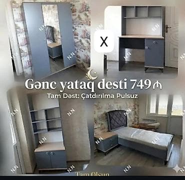 Gənc yataq dəsti – 749 ₼ Tam dəst: Çatdırılma pulsuz Dəst tərkibi: - — 1