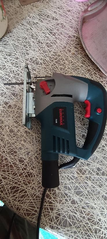 mini drel satilir: Euromax JS 100 elektrolobzik və güclü bucaqslifə dəsti Elektrolobzik — 3