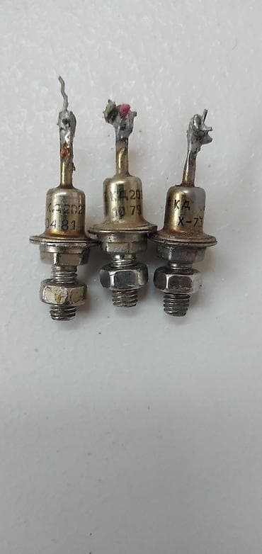 barter komputer: Məhsul: SSR (sovet istehsalı) güc diodları – vintli korpuslu, stud — 1