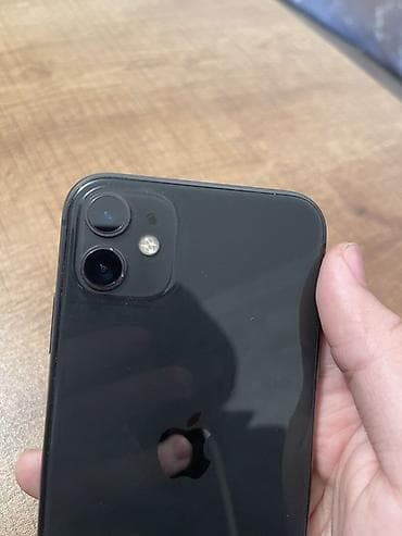 1 saat limitsiz internet: IPhone 11, 128 GB, Qara, Face ID — 6