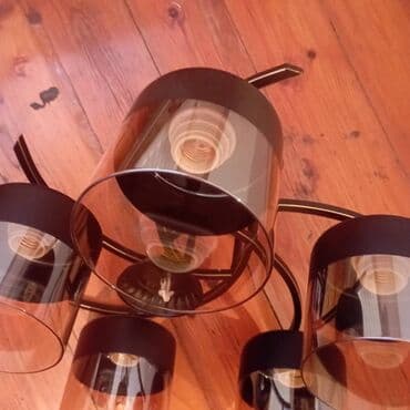 Ev saatları: Çılçıraq, 5 lampa — 2