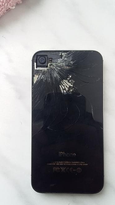 iphone 15 2 ci el: IPhone 4, < 16 GB, Qara, Qırıq — 2