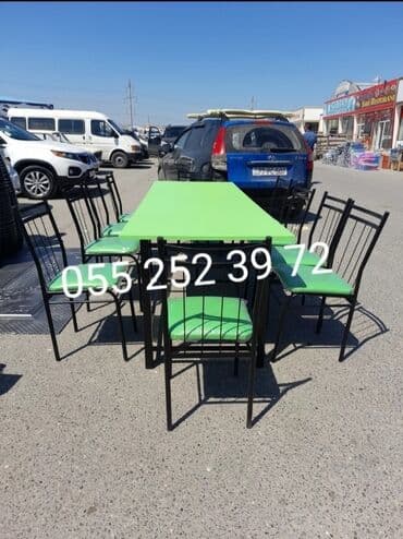 stol və stul dəstləri: Yeni, Sadə stul, Taxta, Azərbaycan — 2