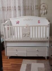 подарок девочке на 10 лет: Qız üçün, İşlənmiş, Çarpayı, Matras ilə — 1