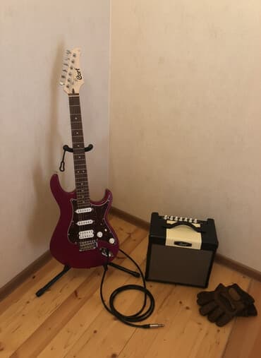 hover ball cena: Cort elektrik gitara dəsti Tezedir Uzerindeki plyonka soyulmayib Kabel — 2