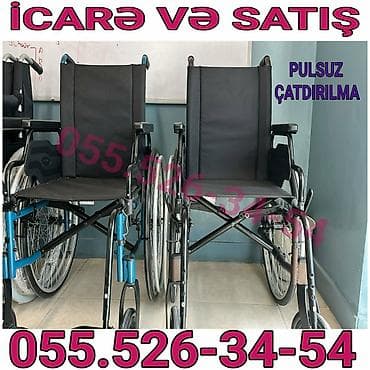 İcarə və satış üçün əlil arabaları - Mexaniki tip, yüngül və