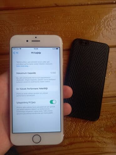 samsung notebook baku: IPhone 6s, Qızılı, Barmaq izi — 6