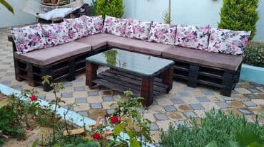 Все для дома и сада: Paletlerden Baq mebeli .döşəklə və döşəksiz. 400azn + — 10