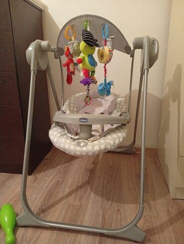 Yelləncəklər: Oturacaq-yelləncək, Zontikli, Metal — 1