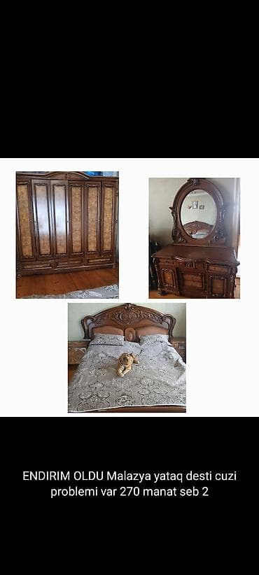 Yataq desti cüzi problemi var 270m