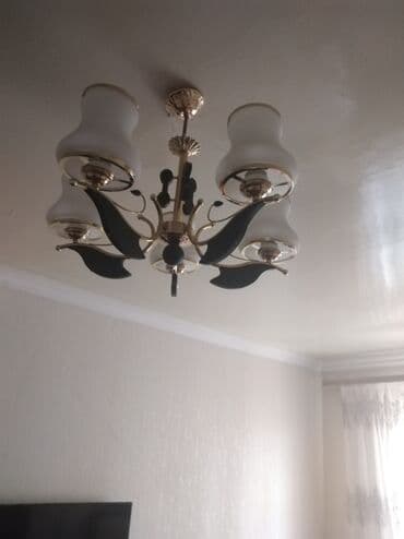 чешская люстра: Çılçıraq, 5 lampa — 1