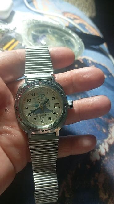 Qol saatı, Vostok, rəng - Gümüşü