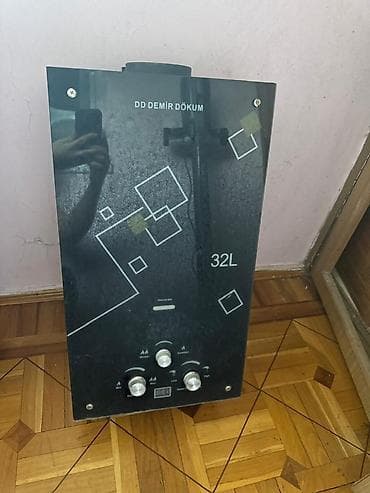 su krant: DD Demir Döküm qazla işləyən su qızdırıcısı (geyzer) – 32L — 1