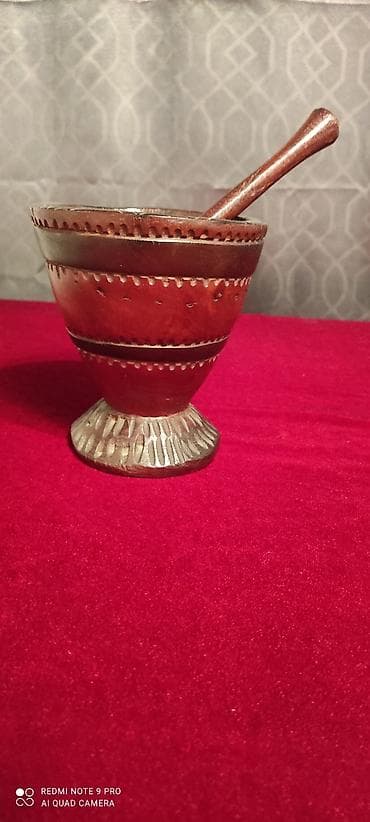 duz qabi: Tayland taxta həvəngdəsti. İnqrediyentləri üyütmək, pastalar, souslar — 2