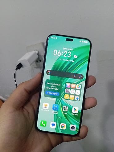 hp pavilion dv7: Honor X8b, 128 GB, rəng - Qara, Barmaq izi — 5