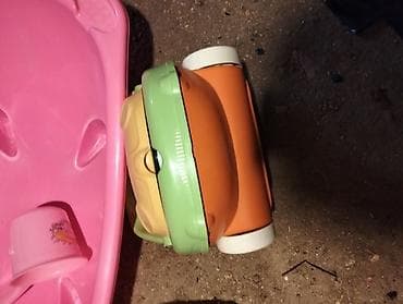 yun palaz: Uşaq üçün tualet oturacağı – maşın formalı - Rənglər: yaşıl-gövdə — 3