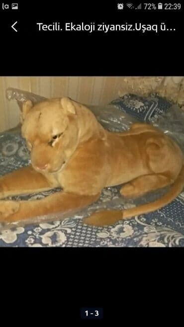 советская мягкая игрушка: Sovet dovrunde alinib.tam teze ve canlıdan secılmır.30 yasi var.coox — 1