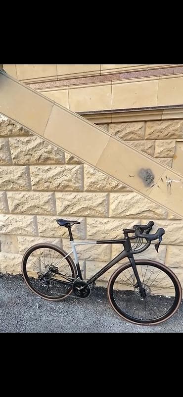 Спорт и хобби: Şosse/Gravel tipli velosiped - Geniş profilli, qəhvəyi kənarlı — 1
