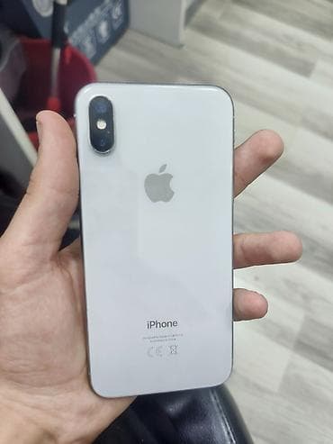 ayfon 6 s: IPhone X, Gümüşü, Face ID — 1