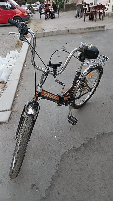velosiped online: İşlənmiş Şəhər velosipedi Stels, 24", Ünvandan götürmə — 3