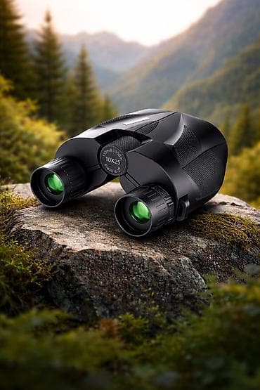 binokl: Kompakt 10x25 durbin - Böyütmə: 10x - Linza diametri: 25 mm - — 1