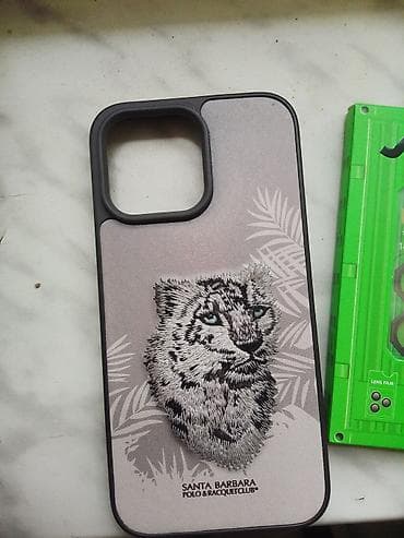 IPhone 14 Pro Max üçün premium qoruyucu aksesuar dəsti - Brend: Santa — 6