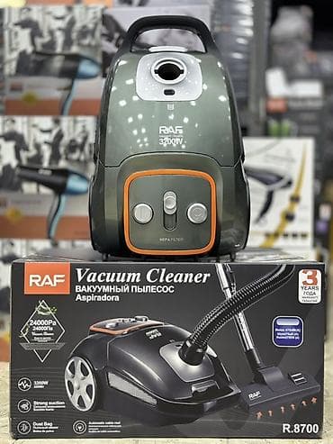 RAF R.8700 tozsoran - Güclü mühərrik: 3200W - Vakuum gücü: 24 000 Pa