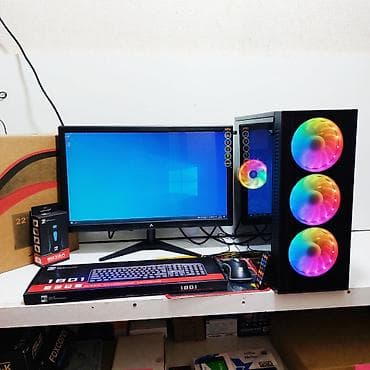 Oyun üçün Kompüter "RGB Core i5 3470 16GB Ram GTX1050 2GB 256GB NVME”