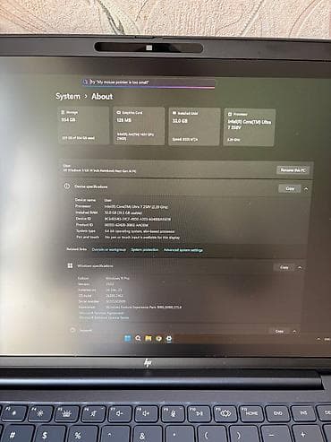 4 terabayt harddisk: Yeni HP EliteBook, 14 ", Intel Core i9, 1 TB, Ünvandan götürmə, Pulsuz çatdırılma, Ödənişli çatdırılma — 10