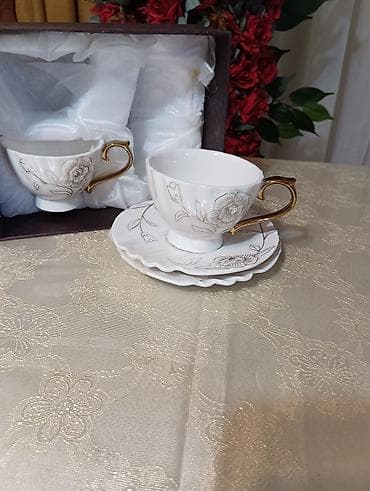 qab qazan: Stəkan Fincan dəst Hədiyyəlik — 4