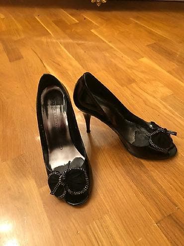 Tuflilər: Tuflilər, Ölçü: 38, rəng - Qara, İşlənmiş — 4